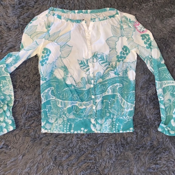 Ladies size medium Diesel beautiful Spring summer top - Picture 3 of 6